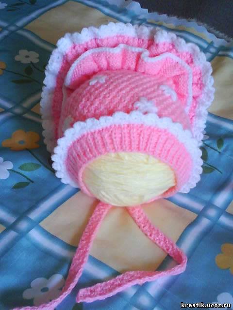 вязание для малышей шапочки